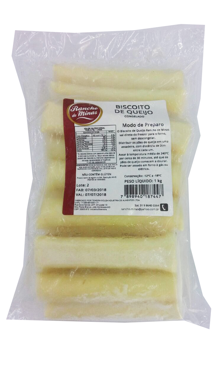 imagem de BISC DE QUEIJO RANCHO DE MINAS 1KG