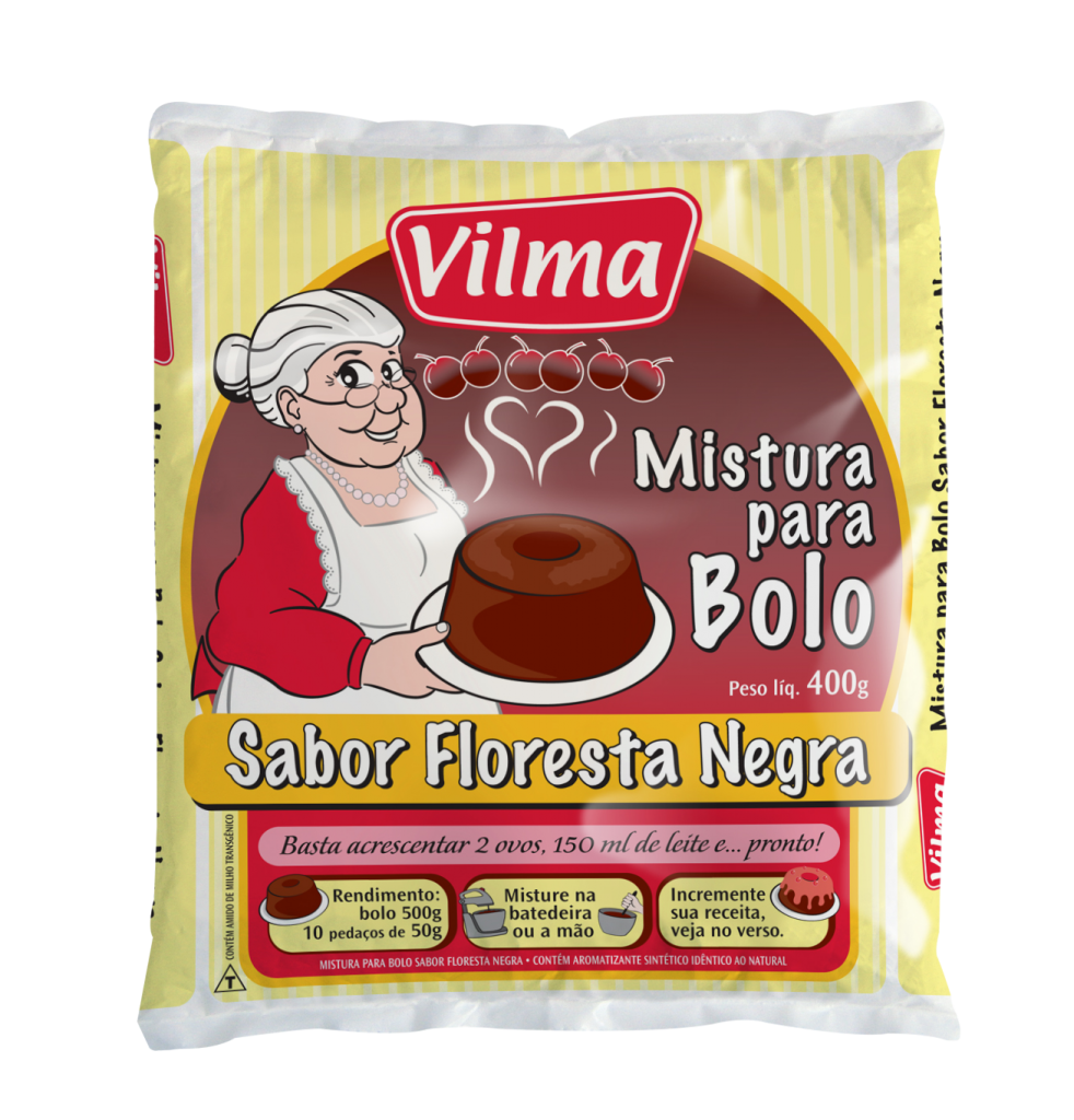 imagem de MIST BOLO VILMA 400G FLORESTA NEGRA