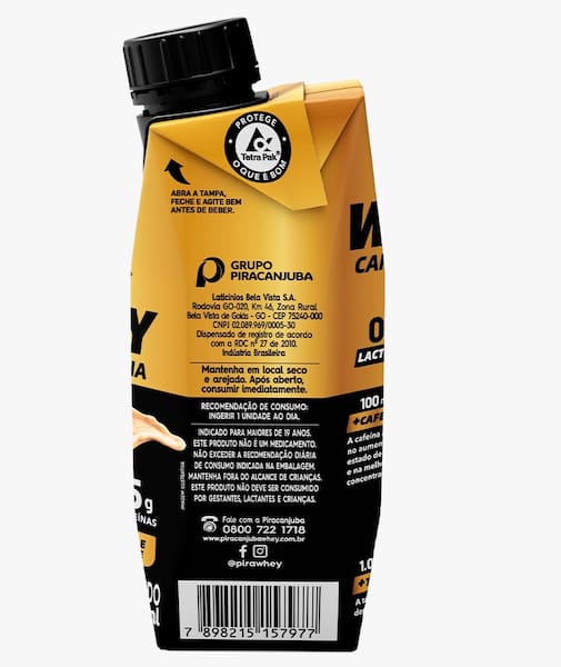 imagem de BL PRO FORCE PIRACANJUBA 250ML CAFE +