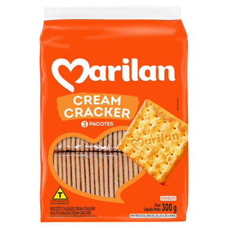 imagem de BISC MARILAN 300G CREAM CRACKER