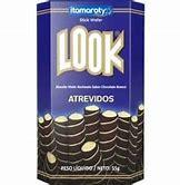 imagem de BISC LOOK 55G WAFER ATREVIDOS DE CHOCOLATE BRANCO