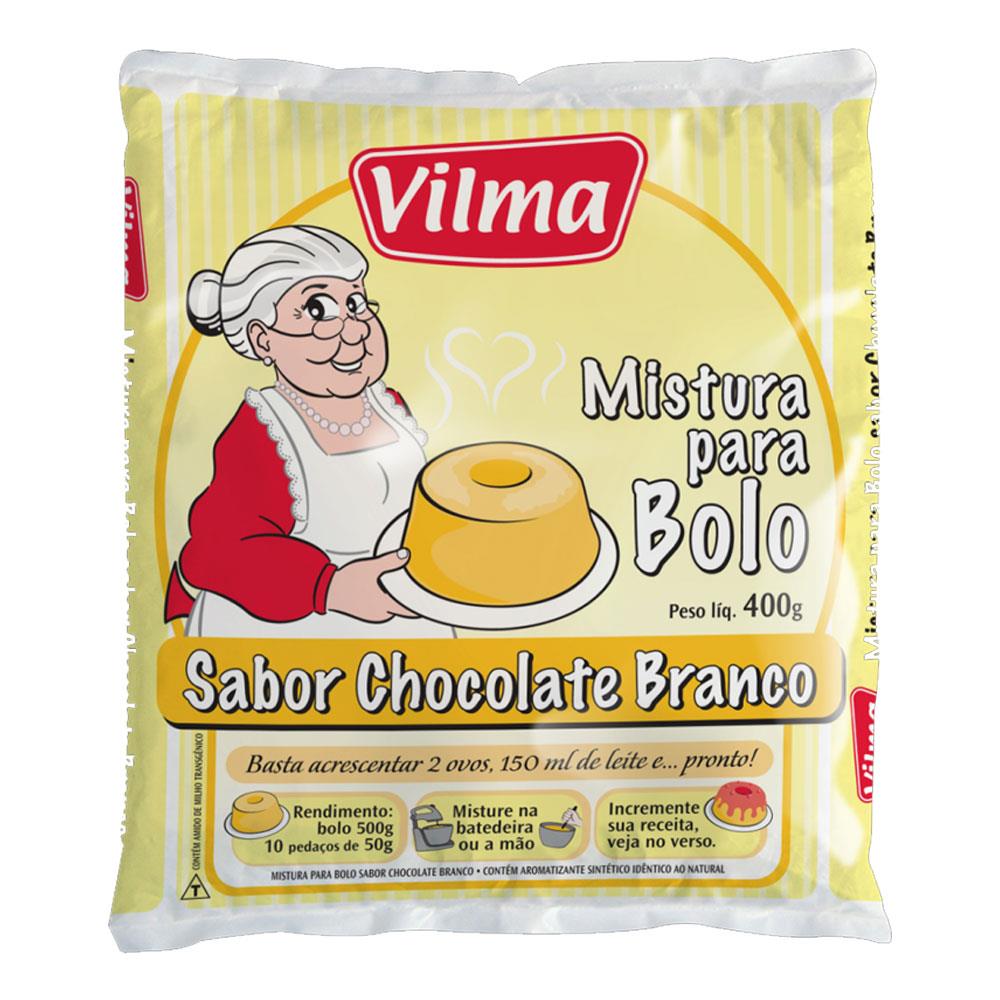 imagem de MIST BOLO VILMA 400G CHOC BRANCO