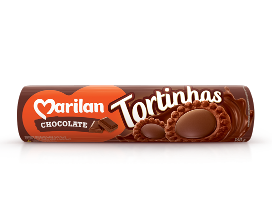 imagem de BISC MARILAN 140G TORTINHA CHOCOLATE