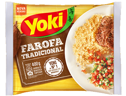 imagem de FAROFA MAND. YOKI 400G TEMPERADA