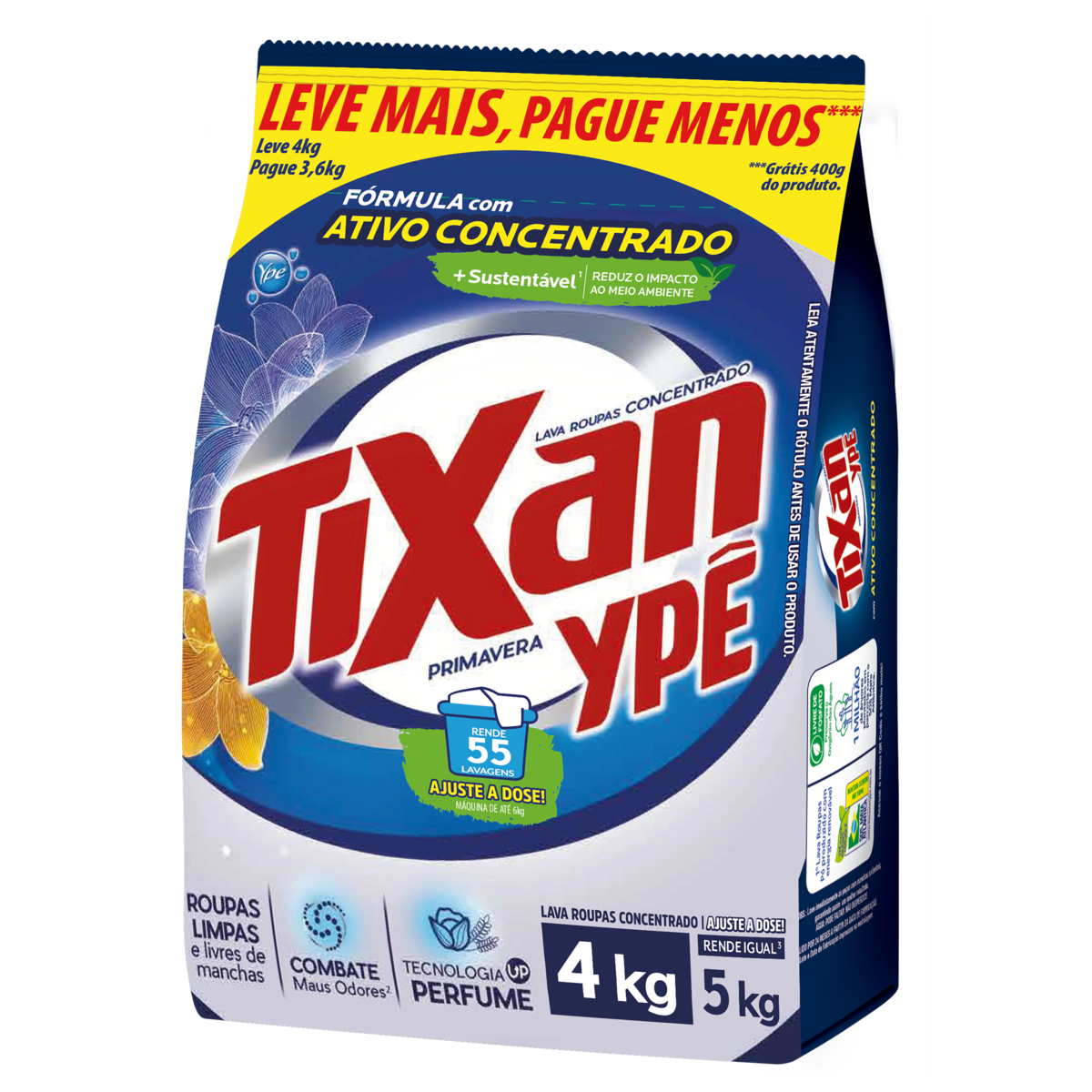 imagem de SABAO PO TIXAN 4KG PRIMAVERA SACHE