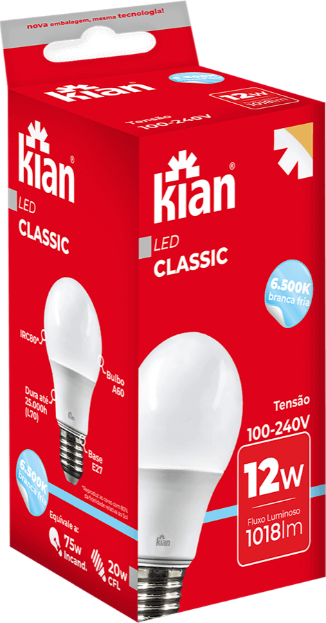 imagem de LAMP KIAN LED BIVOLT 12W
