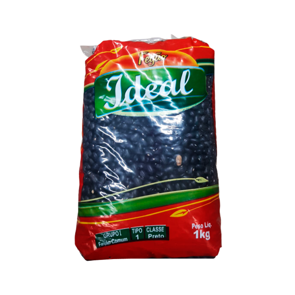imagem de FEIJAO IDEAL 1KG PRETO