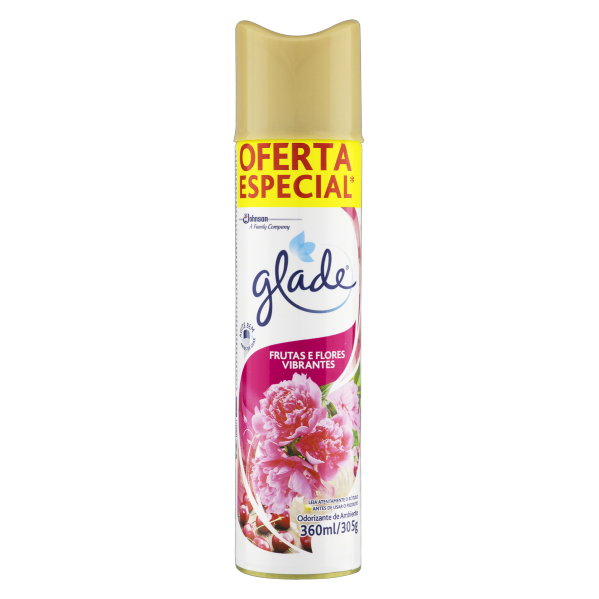 imagem de GLADE AEROSOL 360ML FRUTA FLOR