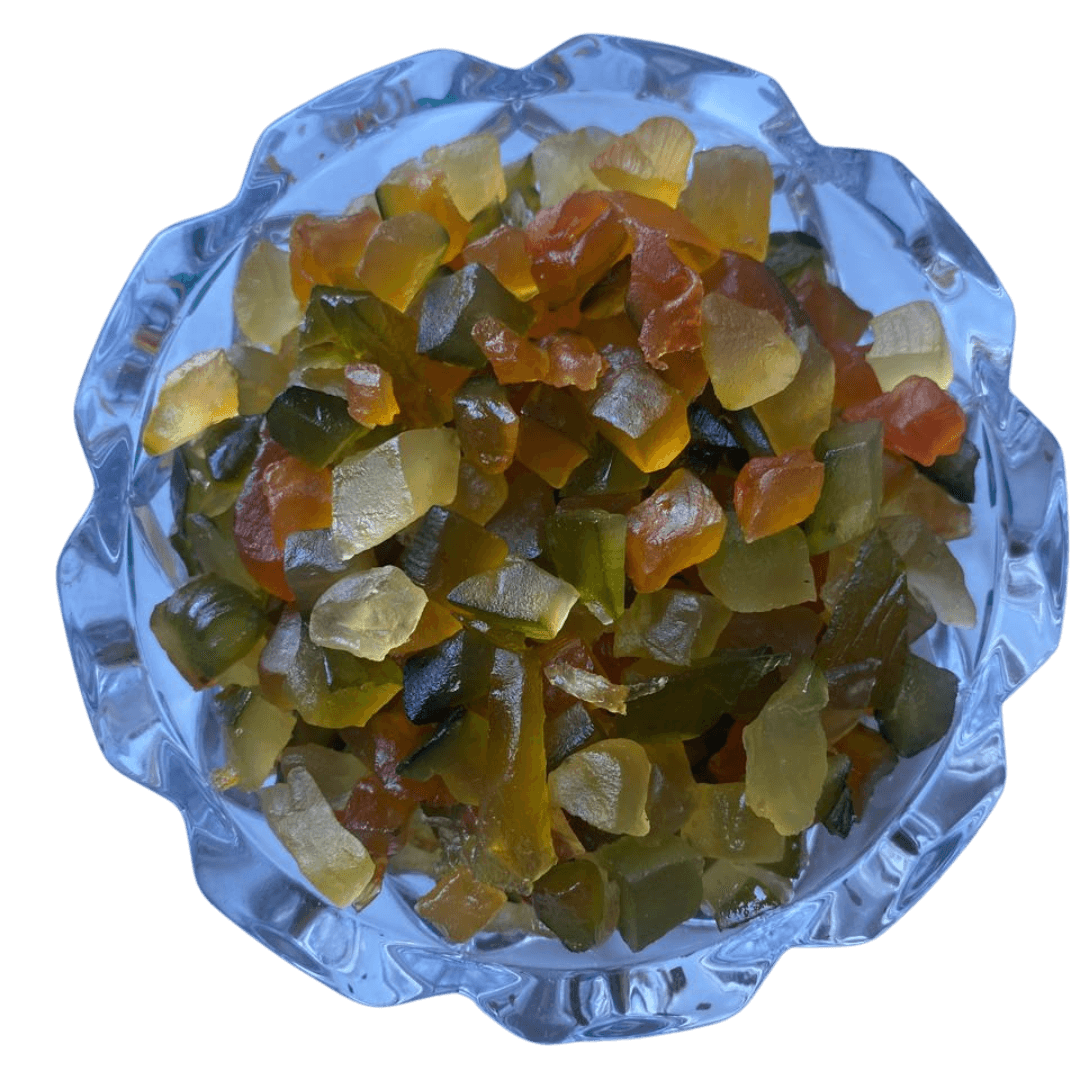 imagem de FRUTAS CRISTALIZADAS PAIZAO 150G POTE