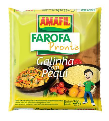 imagem de FAROFA MAND AMAFIL 250G GALINHA C/ PEQUI
