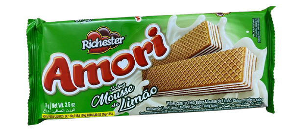 imagem de WAFER RICHESTER AMORI 80G MOUSSE LIMAO