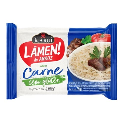 imagem de MAC INST LAMEN ARROZ KARUI 78G CARNE