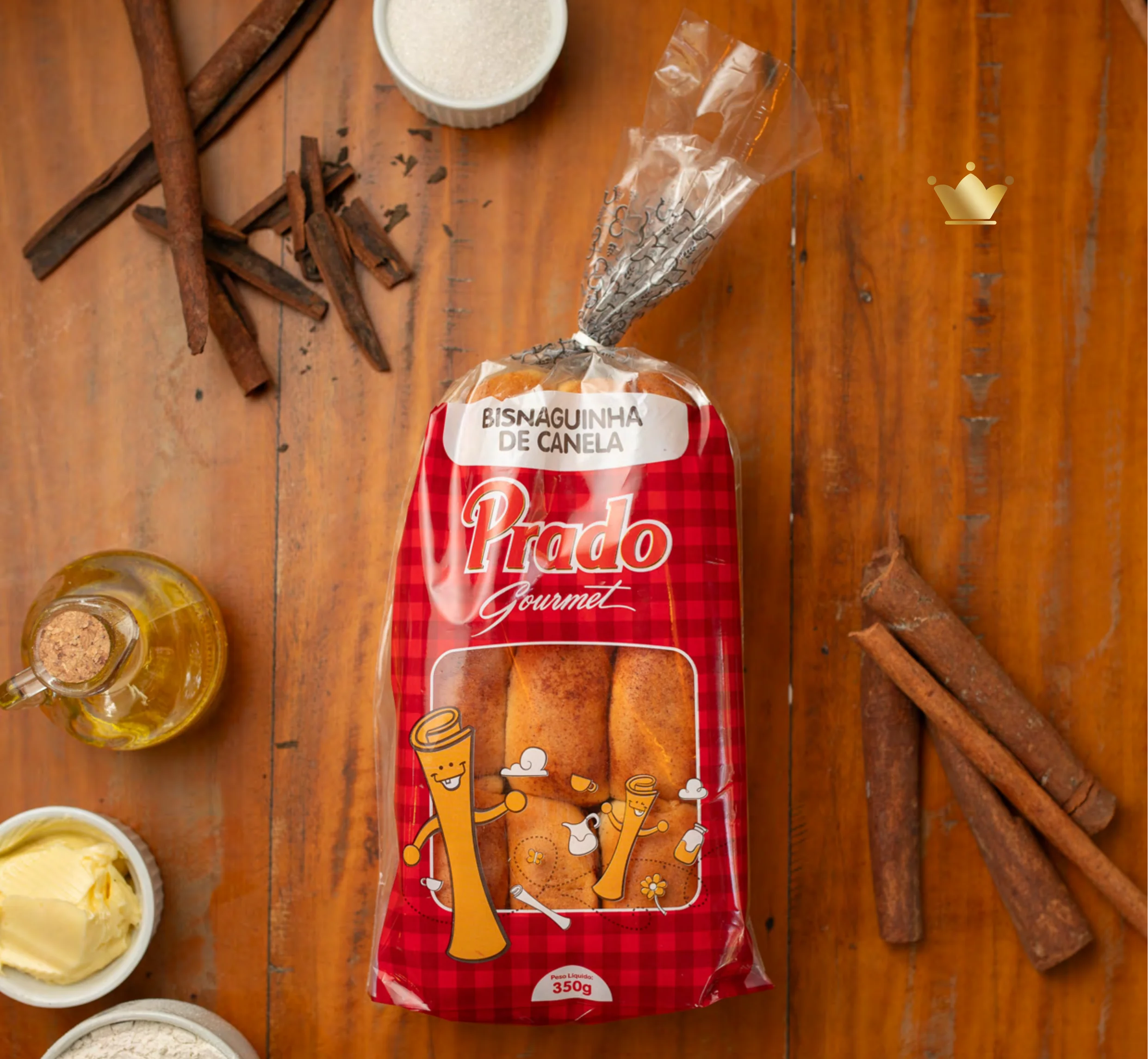 imagem de BISNAGUINHA DE CANELA PRADO 350G