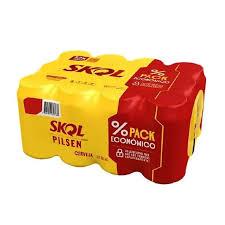 imagem de CERV SKOL 473ML LATAO PACK-C/12