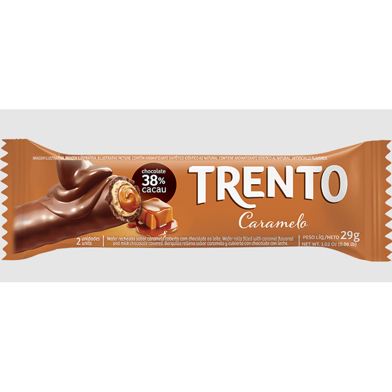 imagem de CHOC TRENTO 29G CARAMELO