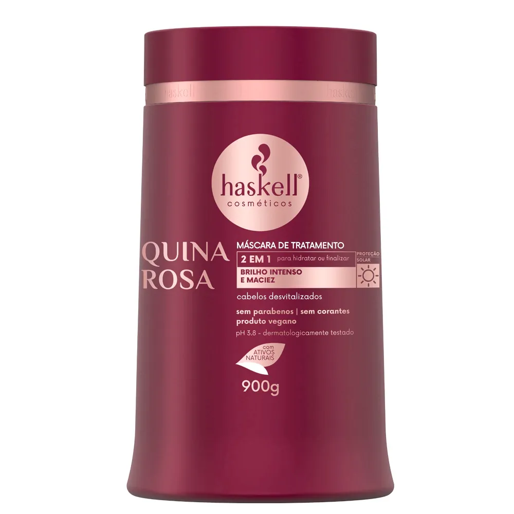 imagem de MASC CAP HASKELL 900G QUINA ROSA