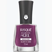 imagem de ESMALTE RISQUE DIAMOND GEL 9,5ML MACARON AMORA