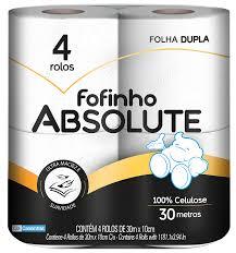 imagem de PAPEL HIG FOFINHO ABSOLUTE C/4 30M FD