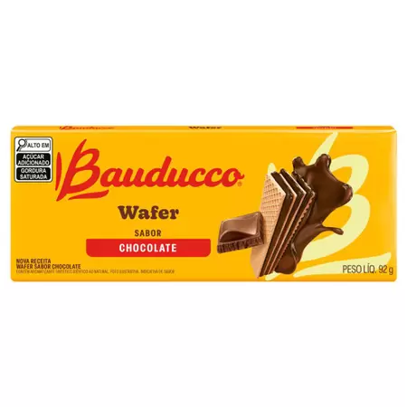 imagem de WAFER BAUDUCCO 92G CHOCOLATE