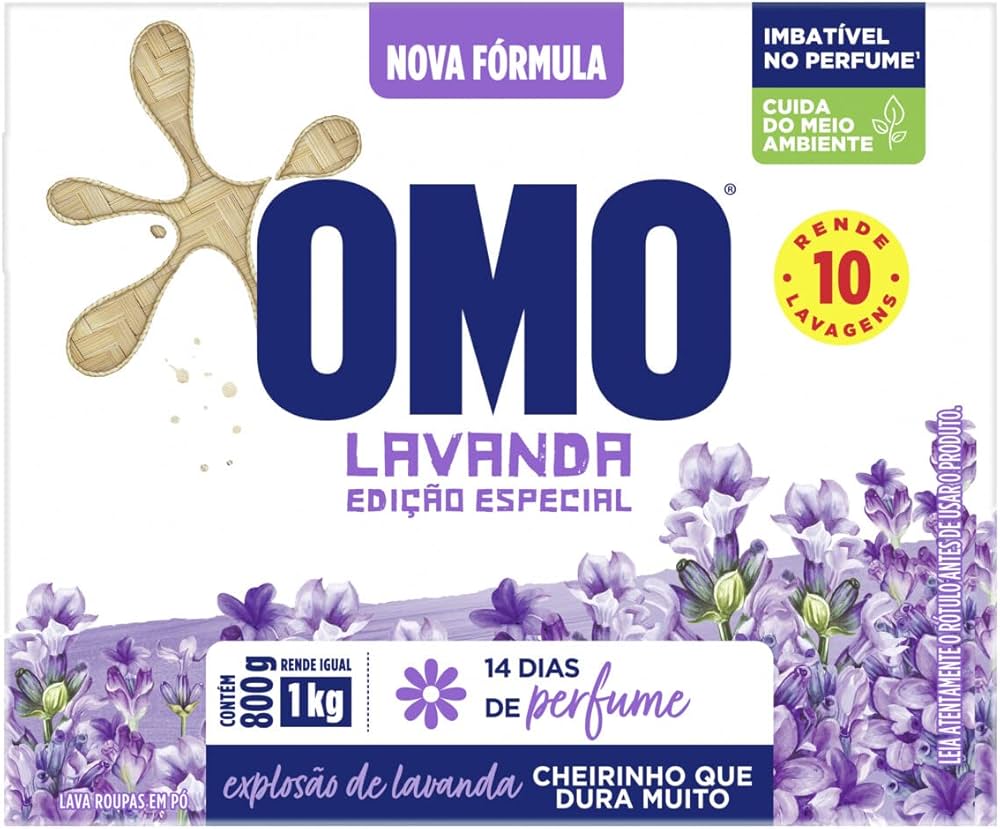 imagem de SABAO PO OMO 800G LAVANDA