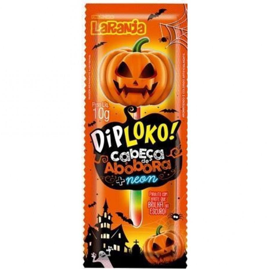 imagem de PIRULITO DIP LOKO NEON CABECA ABOBORA 10G