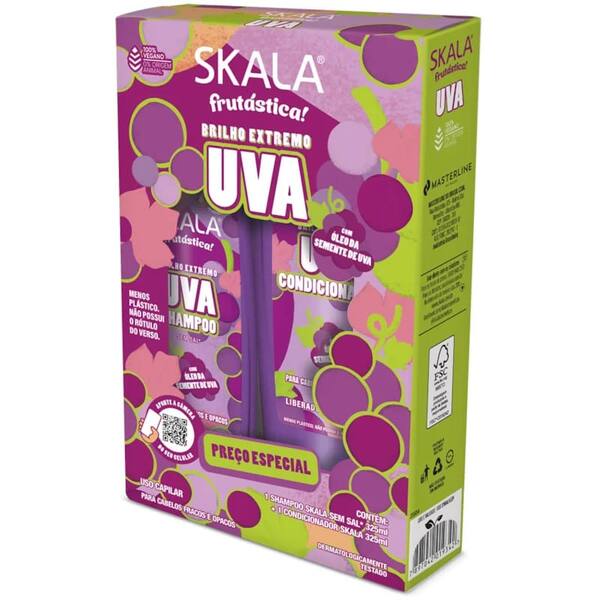 imagem de KIT SKALA SH325ML+COND200ML UVA