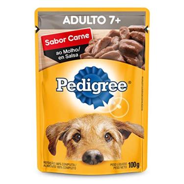 imagem de PEDIGREE 100G CARNE SACHE ADULTO 7+