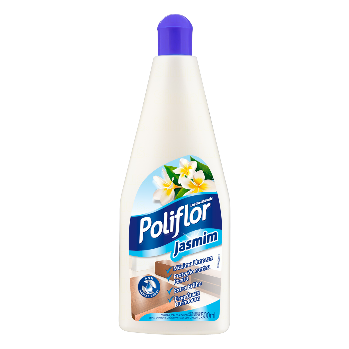 imagem de LUSTRA MOVEIS POLIFLOR 500ML JASMIM