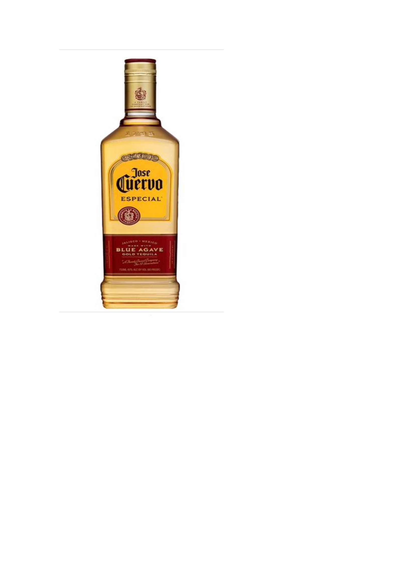 imagem de TEQUILA JOSE CUERVO 750ML ESPECIAL