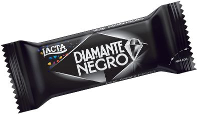 imagem de CHOC BARRA LACTA 20G DIAMANTE NEGRO