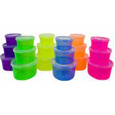 imagem de KIT POT ORG C/3 NEON 500/1140/1540ML REF 3047