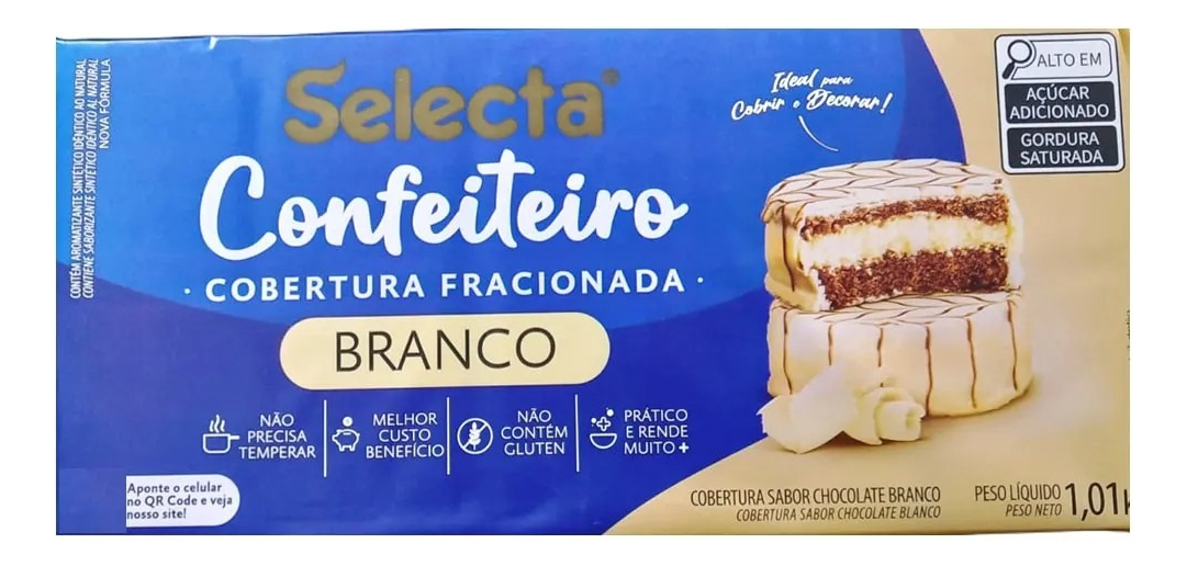 imagem de COBERT CONF. BARRA BCA 1,01KG SELECTA