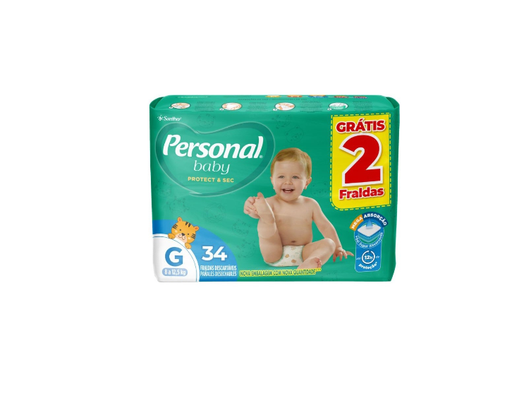 imagem de FR PERSONAL BABY MEGA G C/34 UN