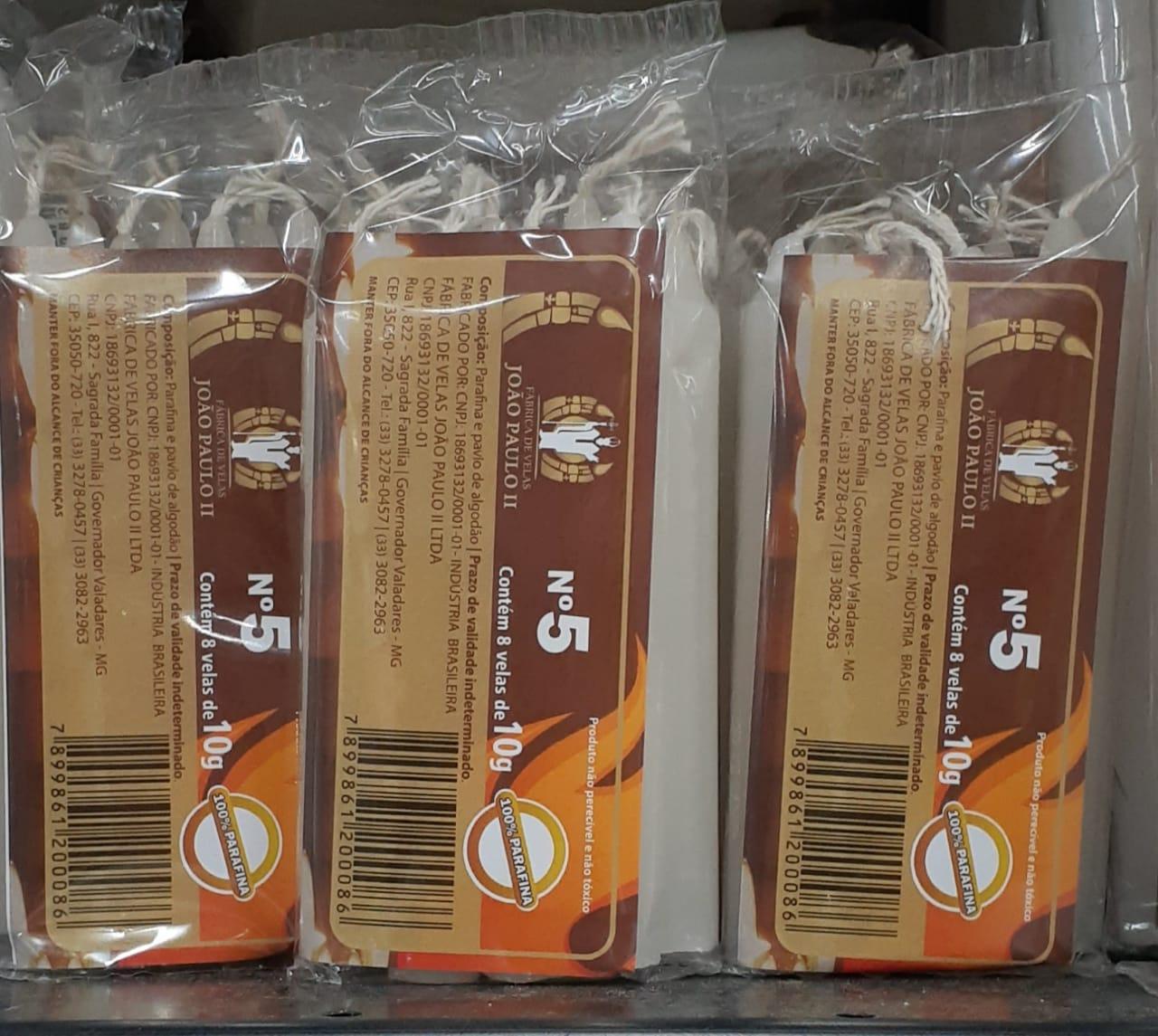 imagem de VELAS JOAO PAULO II C 8 N5