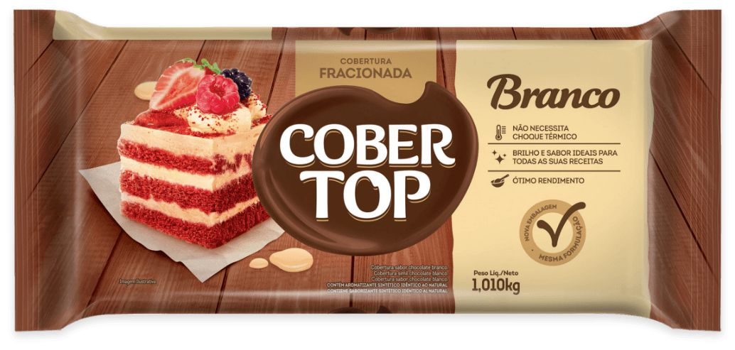 imagem de CHOC COBER TOP 1,010KG BRANCO