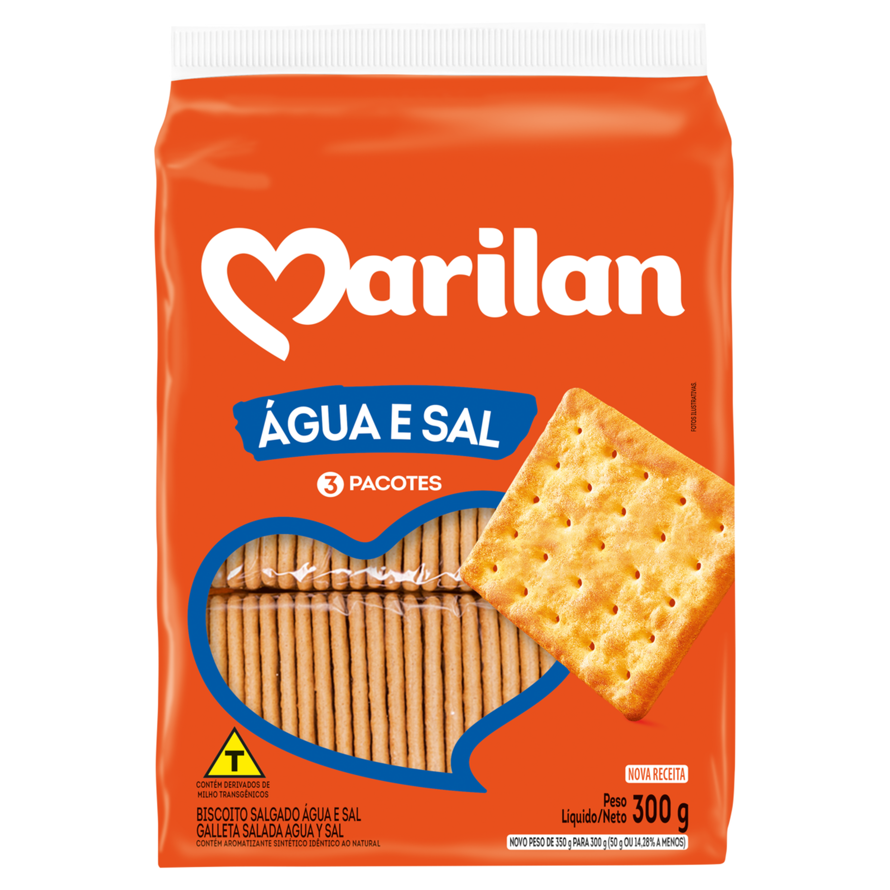 imagem de BISC MARILAN 300G CRACKER AGUA E SAL