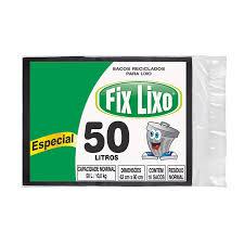 imagem de SACO LIXO FIX LIXO ALMOF 50L C/10 PRETO