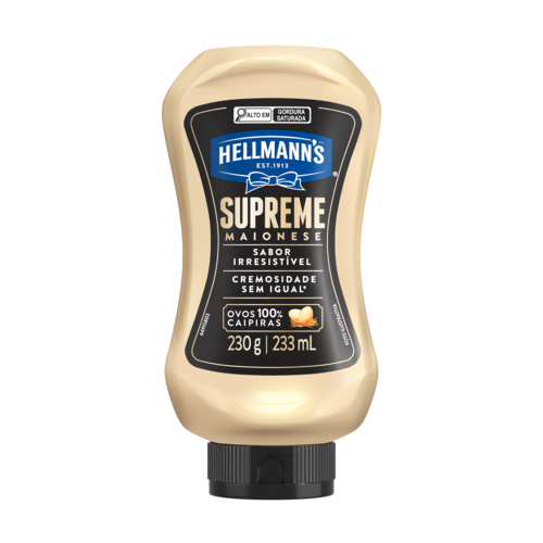 imagem de MAIONESE HELLMANNS 230G SUPREME SQZ