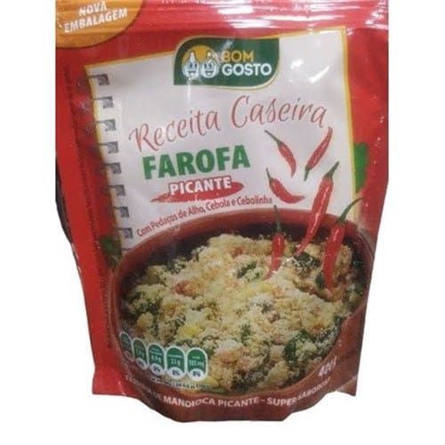 imagem de FAROFA MAND BOM GOSTO 300G PICANTE