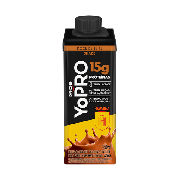 imagem de BEB LACTEA YOPRO DANONE 250ML HAVANNA DOCE DE LEIT