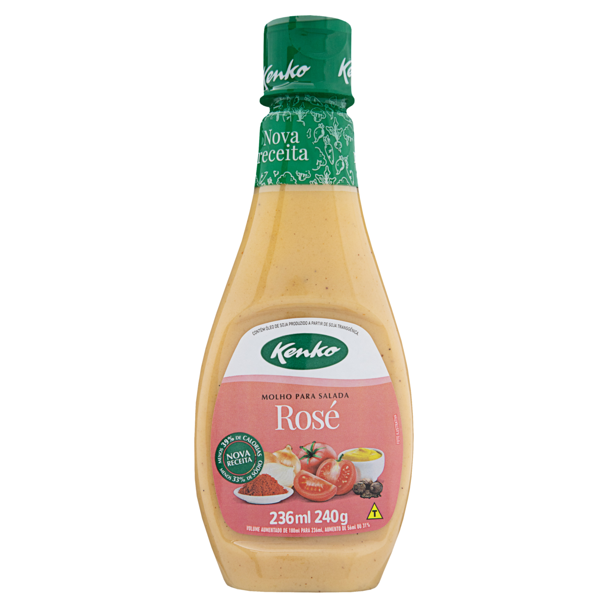 imagem de MOLHO P  SALADA KENKO 236ML ROSE
