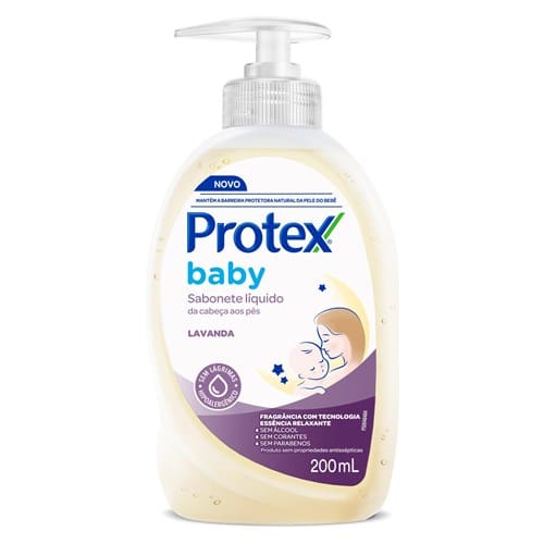 imagem de SAB LIQ PROTEX BABY 200ML LAVANDA