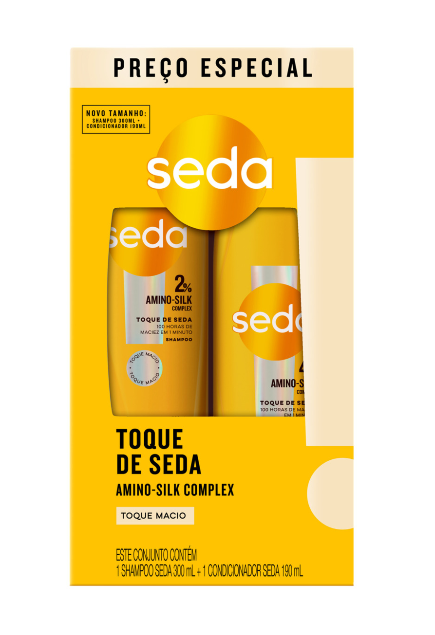 imagem de KIT SEDA SH300ML/COND190ML TOQUE SEDA