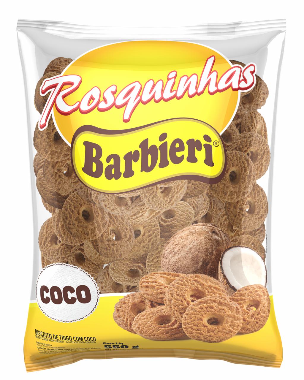 imagem de ROSQUINHA BARBIERI 550G COCO