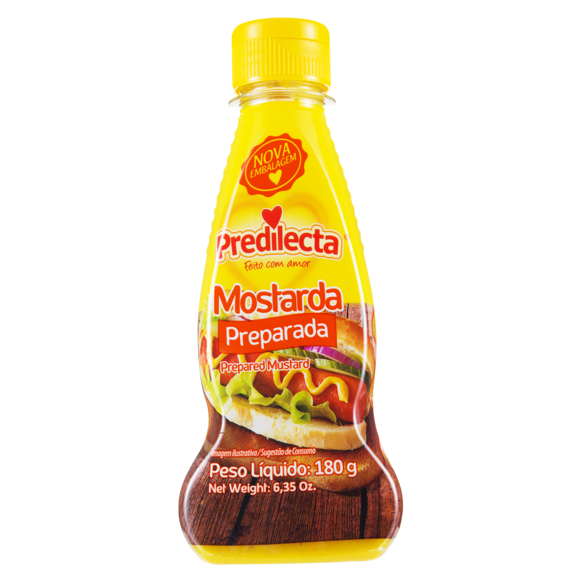 imagem de MOSTARDA PREDILECTA 180G BISNAGA