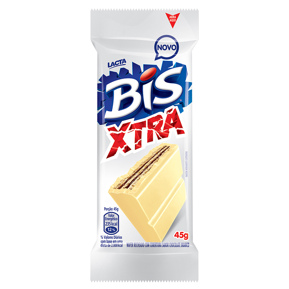 imagem de BIS LACTA WAFFER XTRA 45G OREO