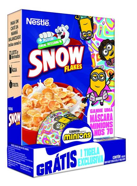 imagem de CEREAL NESTLE SNOW FLAKES 620G C/TIGELA