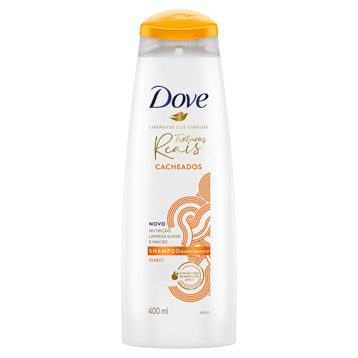 imagem de SH DOVE 400ML CACHEADOS