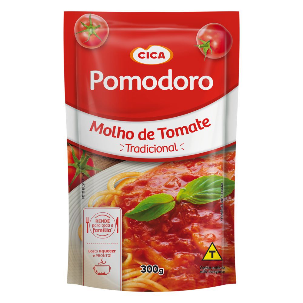 imagem de MOLHO POMODORO 300G TRADICIONAL SACHE