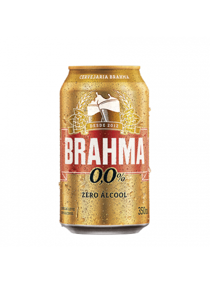 imagem de CERV BRAHMA ZERO 350ML LATA